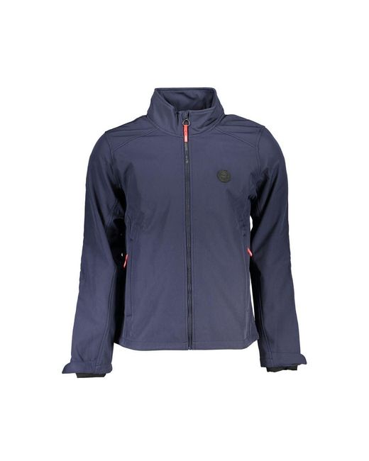 Gianmarco Venturi Blue Blu Polyester Men's Jacket for men
