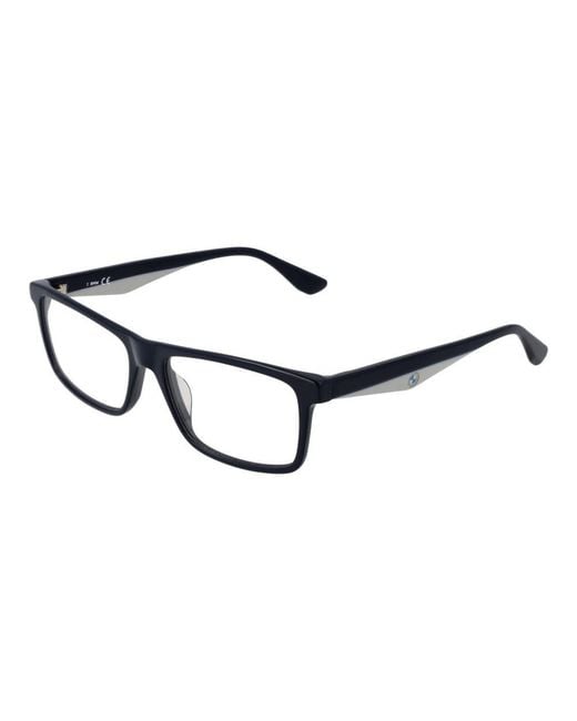 BMW Black Blue Plastic Glasses (frames) for men