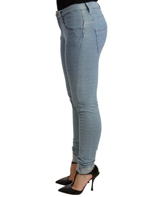 Acht Blue Chic Push Up Slim Fit Denim Jeans