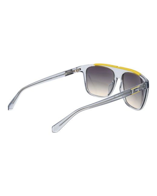 Guess Gray Plastic Sunglasses for men