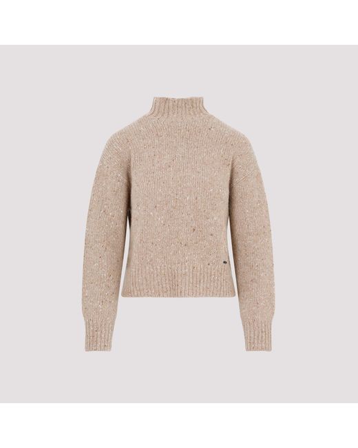 Akris Natural Camel Cashmere Sweater