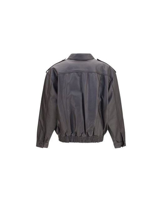 Blazé Milano Gray Black Lamb Ovis Aries Aries Bomber