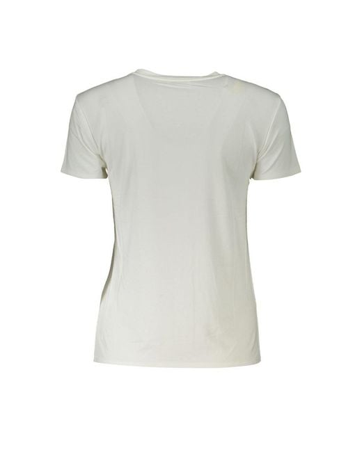 Patrizia Pepe Gray Organic Cotton T-Shirt
