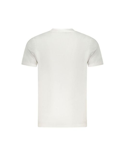 Roberto Cavalli White Cotton T-Shirt for men
