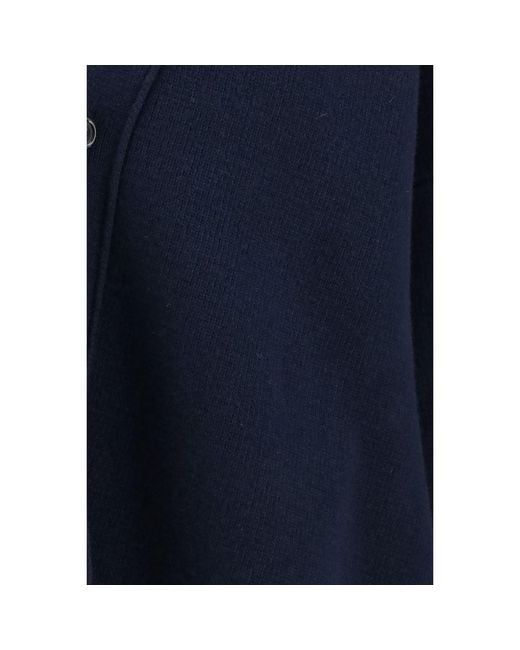Laneus Blue Wool Oves Aries Cardigan for men