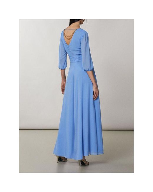 Patrizia Pepe Blue Polyester Casual Dress