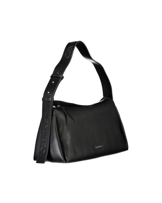 Calvin Klein Black Polyester Bag