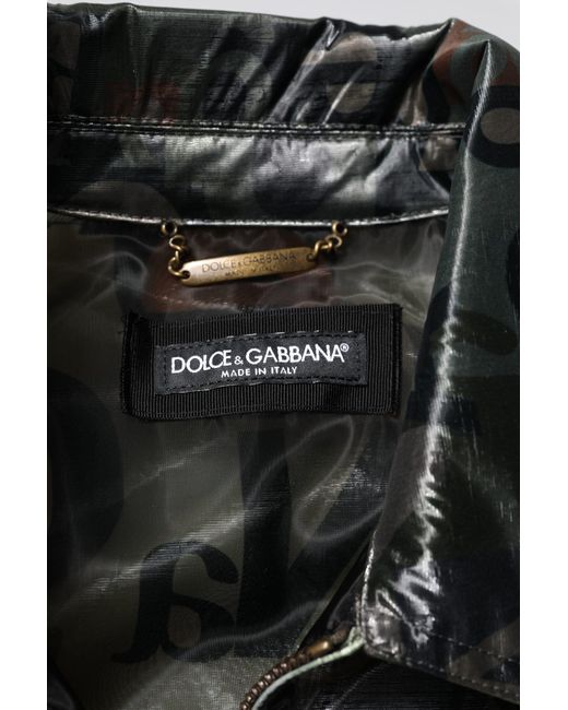Dolce & Gabbana Black Bomber Jackets for men