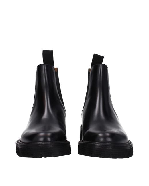 Church's Black Leather Ankle Boots