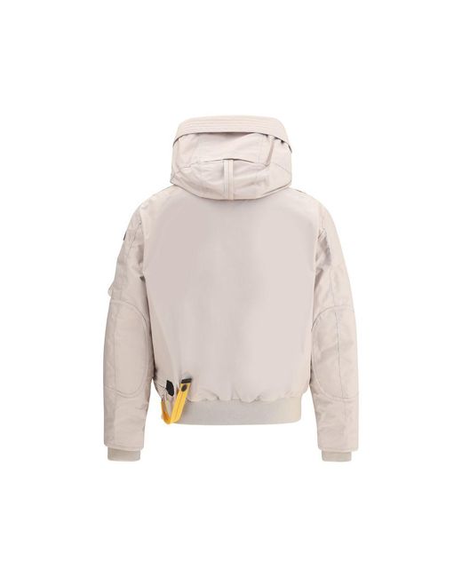 Parajumpers White Gobi Bomber Jacket for men