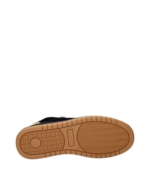 Barrow Black Leather Sneakers for men