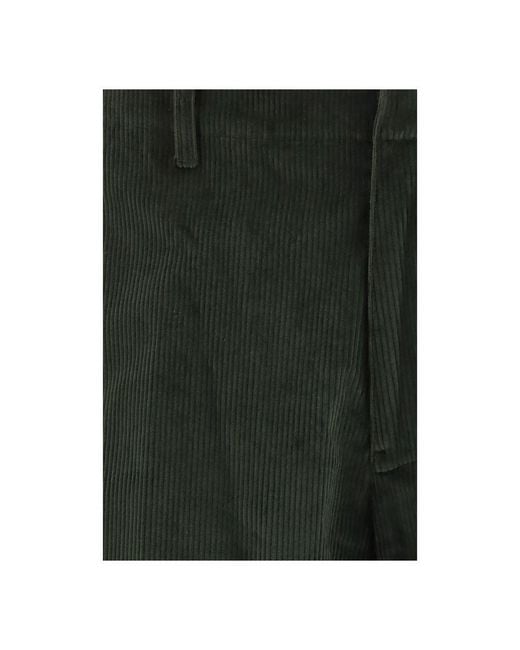 Etro Green Bicolor Cotton Casual Pants for men