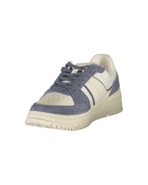 Tommy Hilfiger Blue Leather Sneaker for men