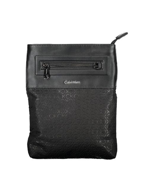 Calvin Klein Black Eco-Conscious Sleek Shoulder Bag for men