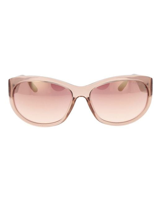 Guess Pink Plastic Sunglasses