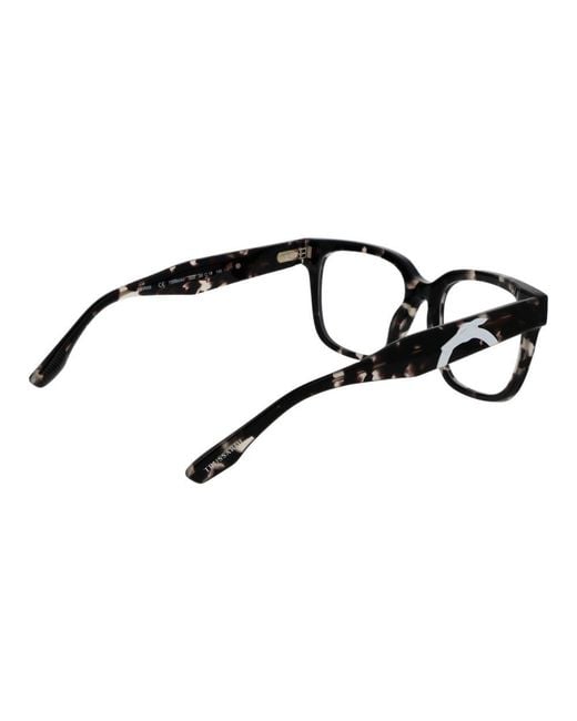 Trussardi Black Acetate Glasses (frames) for men