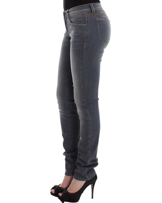 Ermanno Scervino Blue Chic Slim-Fit Skinny Jeans