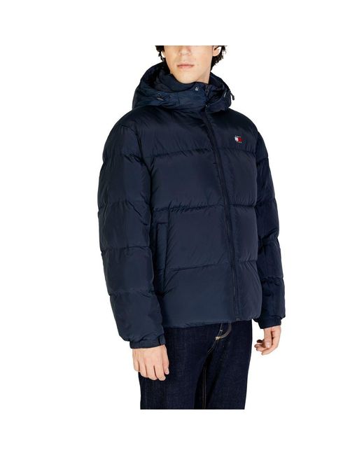 Tommy Hilfiger Blue Recycled Polyester Jacket for men
