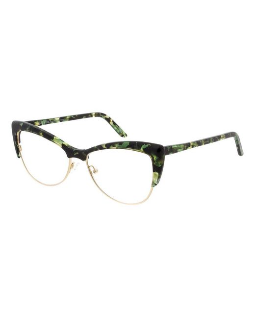 Andy Wolf Brown Bicolor Acetate & Metal Glasses (frames)