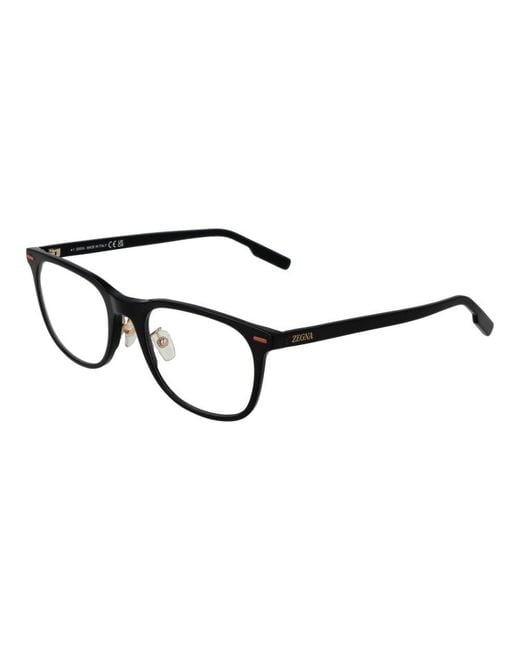 Zegna Brown Acetate Glasses (Frames) for men