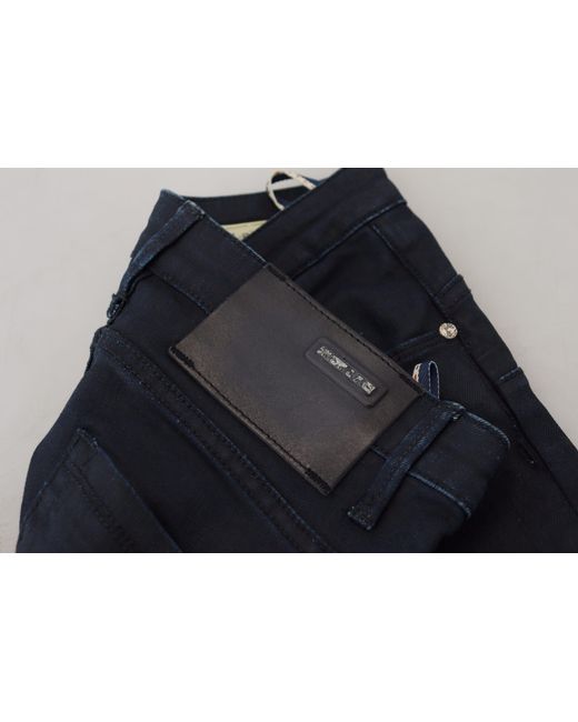 Acht Blue Chic Low Waist Skinny Denim Extravaganza
