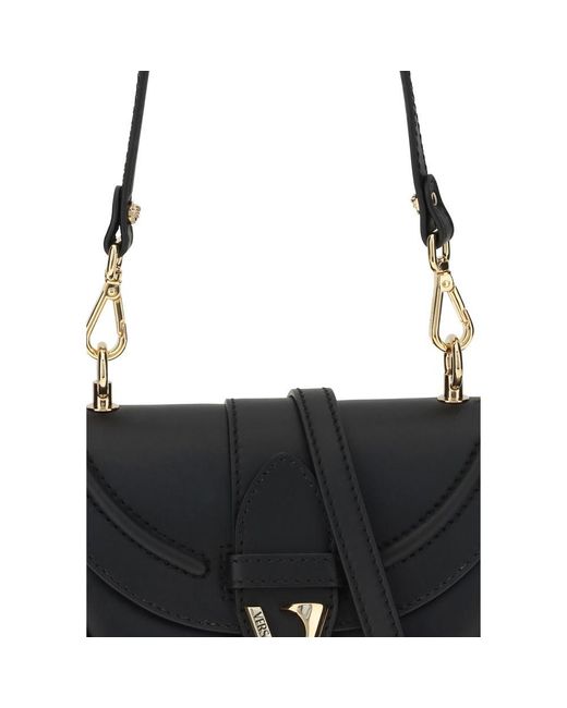Versace Black Virtus Small Shoulder Bag for men