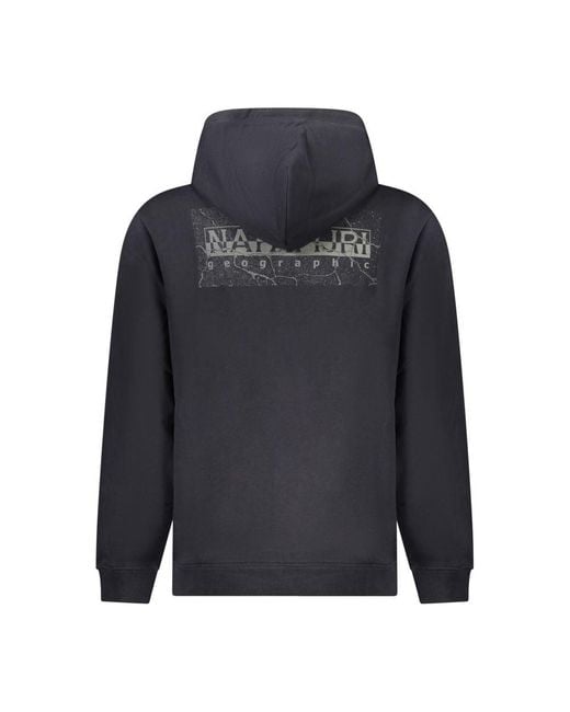Napapijri Blue Cotton Sweater for men