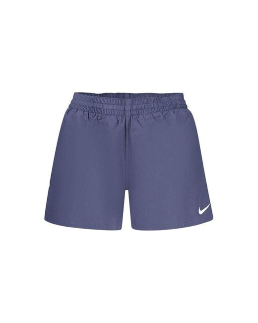 Nike Blue Polyester Men Swim Short for men