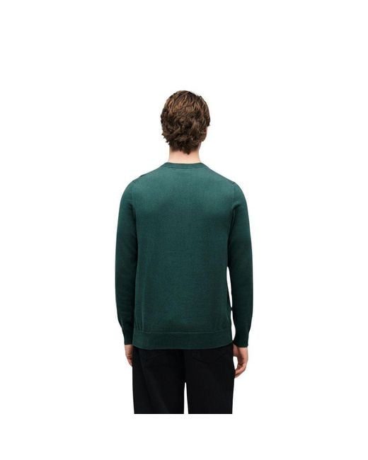 Lyle & Scott Green Cotton Sweater for men