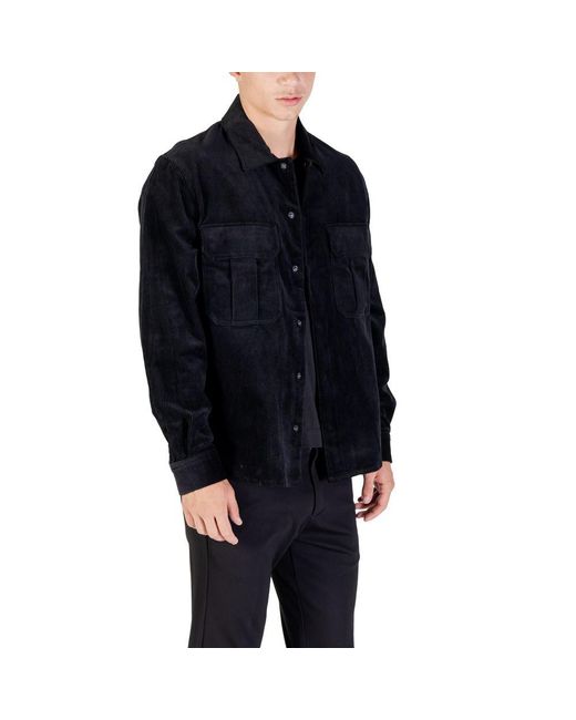 Antony Morato Black Cotton Shirt for men