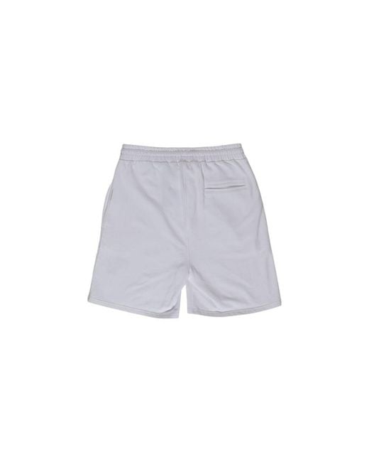 Refrigiwear Gray White Cotton Short for men
