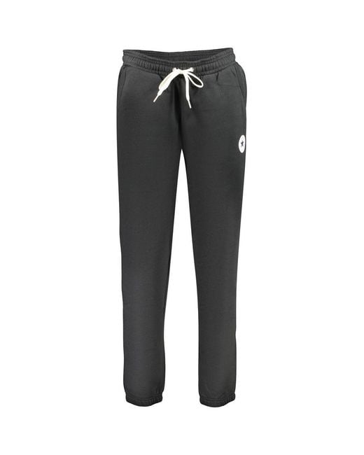 Converse Gray Black Cotton 's Trousers