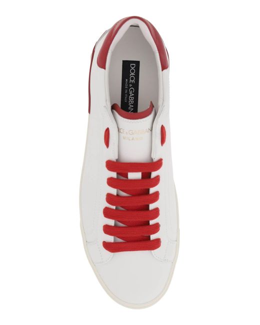 Dolce & Gabbana White Low Sneaker for men