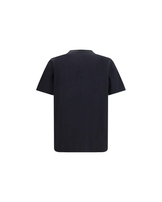 Off-White c/o Virgil Abloh Blue Black Cotton T-shirt - L for men