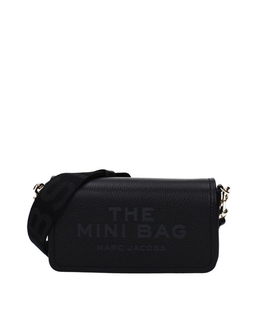 Marc Jacobs Black Leather Crossbody Bag