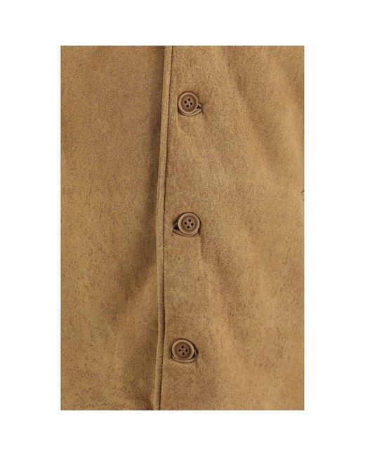 Salvatore Santoro Natural Brown Leather Full for men