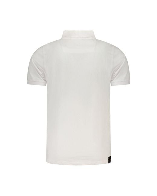 Accademia Militare White Cotton Men's Polo Shirt for men