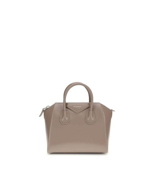 Givenchy Gray Calf Leather Bos Taurus Shoulder Bag