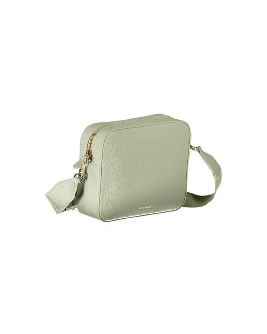 Coccinelle Green Leather Handbag