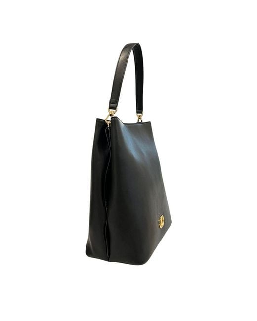 Twinset Black Pu Shoulder Bag