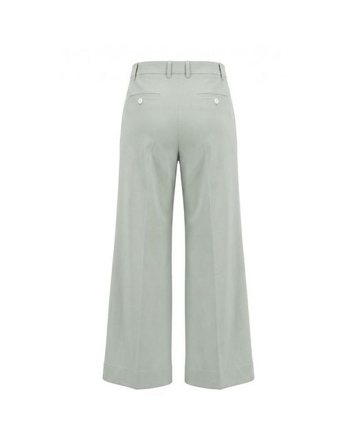 Malo Gray Green Cotton Pants