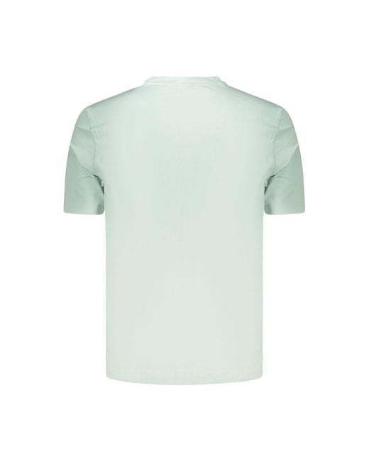 Boss Green Blue Cotton Men's T for men