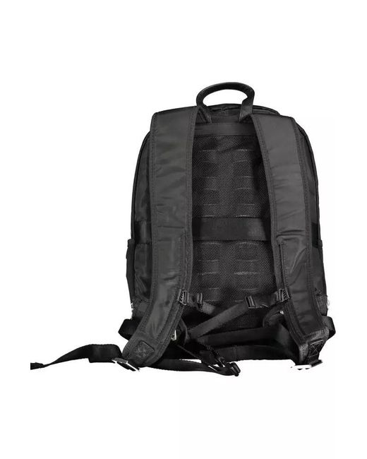 Guess Black Polyamide Backpack for men