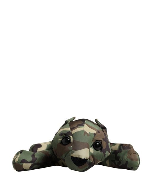 Dolce & Gabbana Green Multicolor Camouflage Animal Silhouette Waist Borse Bag