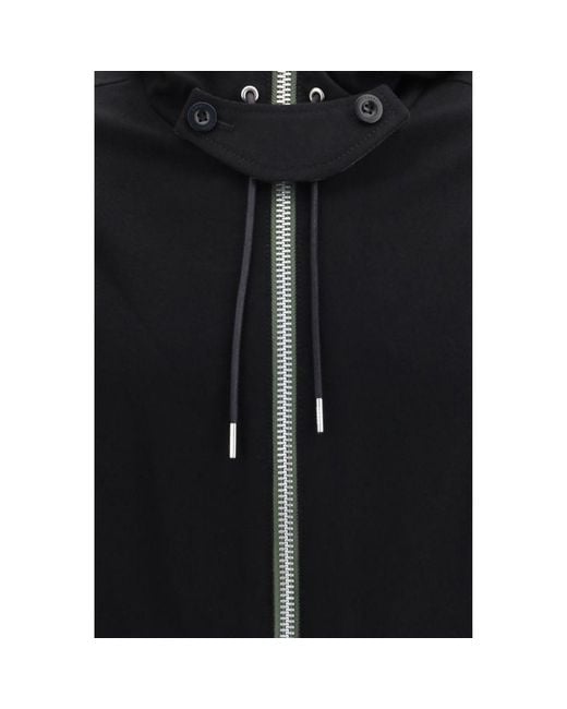 Sacai Black Wool Oves Aries Full for men