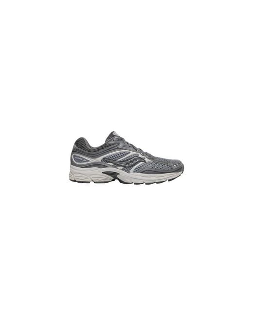Saucony Gray Bicolor Synthetic Athletic Sneakers for men