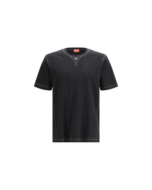 DIESEL Black Cotton Sportswear for men