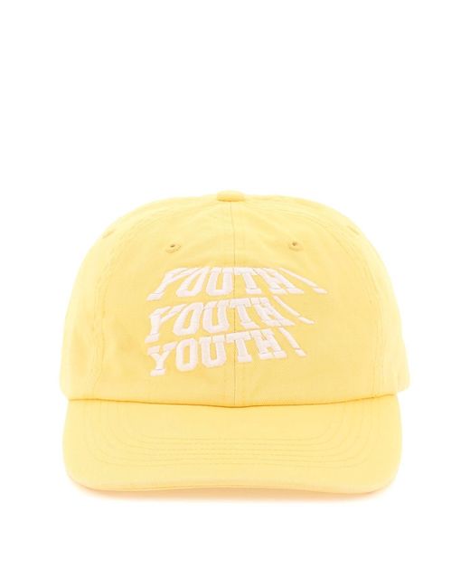 Liberal Youth Ministry Yellow Cotton Baseball Cap for men