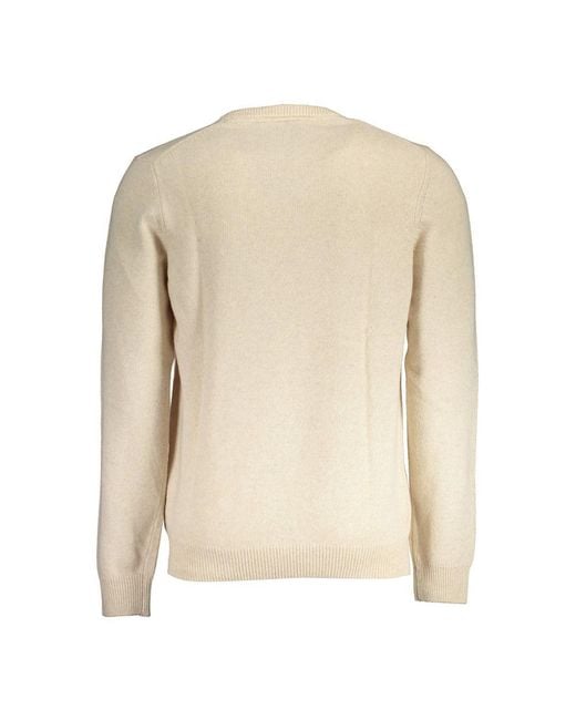Lyle & Scott Natural Wool Sweater for men
