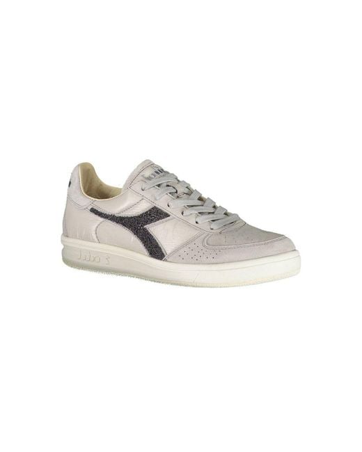 Diadora Multicolor Grigio Leather Sneaker